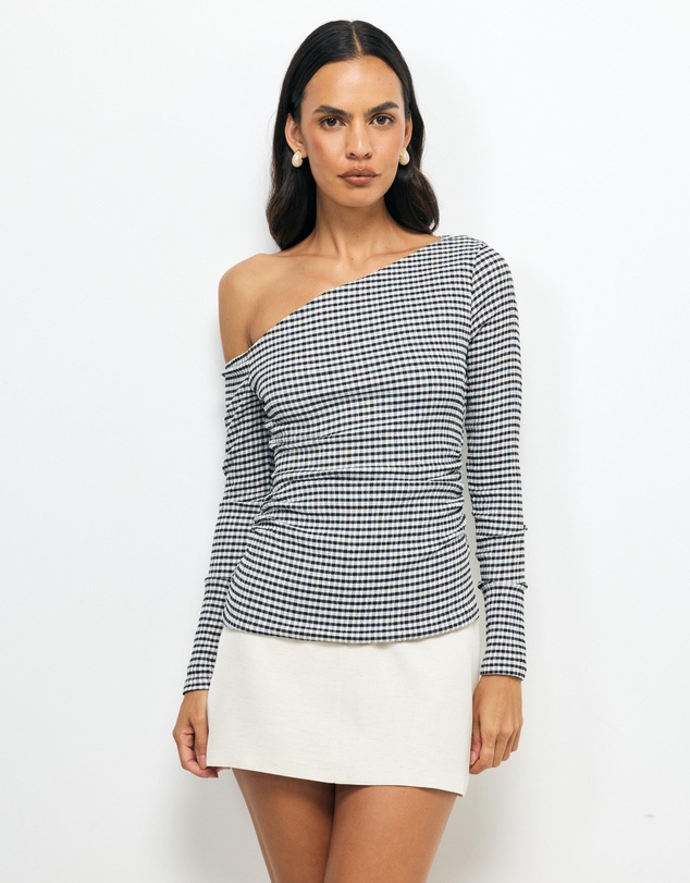 AERE - Aeliana Off Shoulder Top