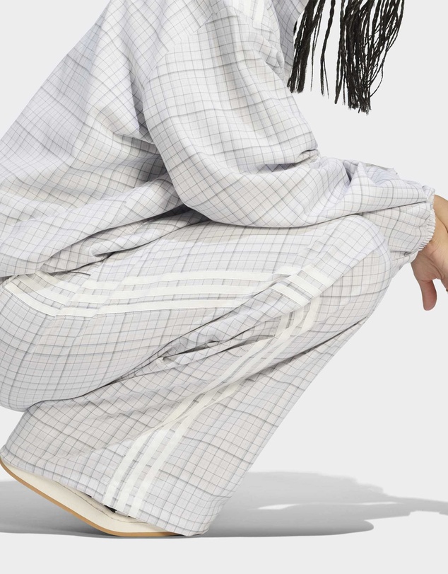 adidas Originals - LOOSE CHECK TRACK PANTS Womens