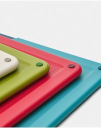 Joseph Joseph - Folio™ Icon 4-piece Large Chopping Board Set with Storage Case (Multicolour)