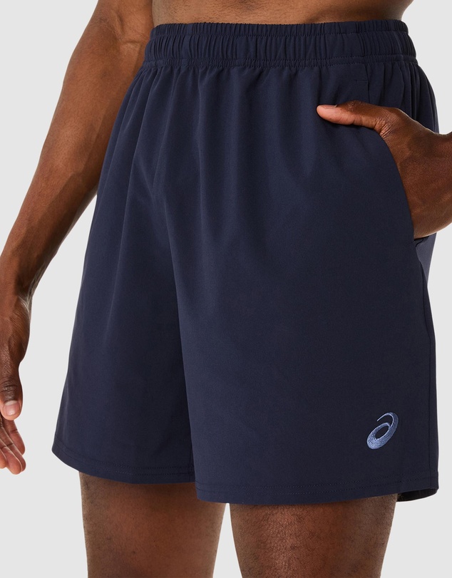 ASICS - Spiral Embroidery Woven 7 Inch Shorts