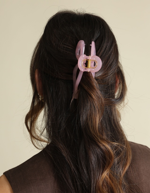 Morgan & Taylor - Delphie Hair Claw Set in Pink