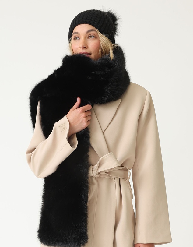 Morgan & Taylor - Peri Chunky Faux Fur Scarf