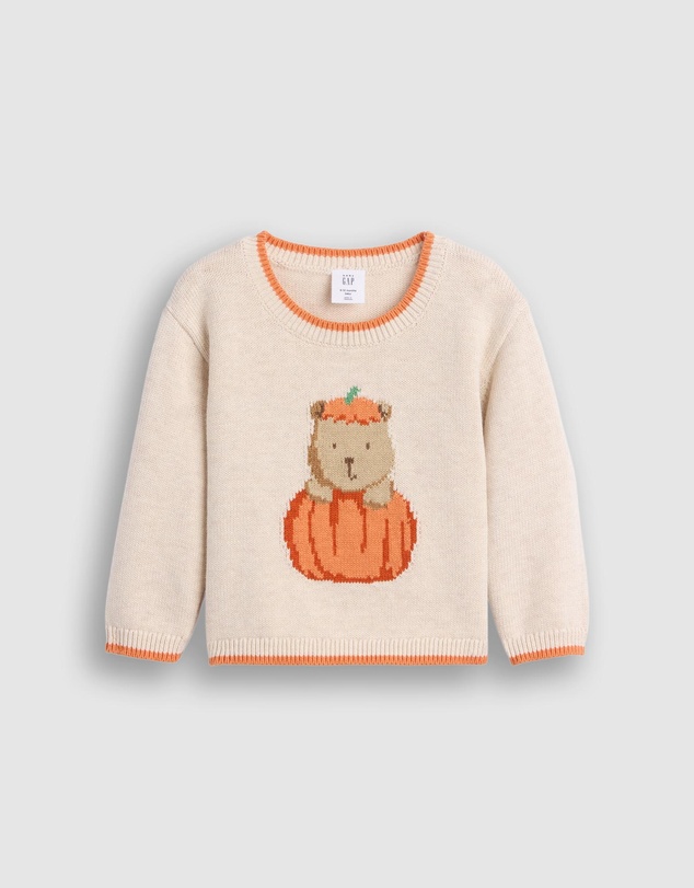 GAP - Halloween Crew Sweater - Babies