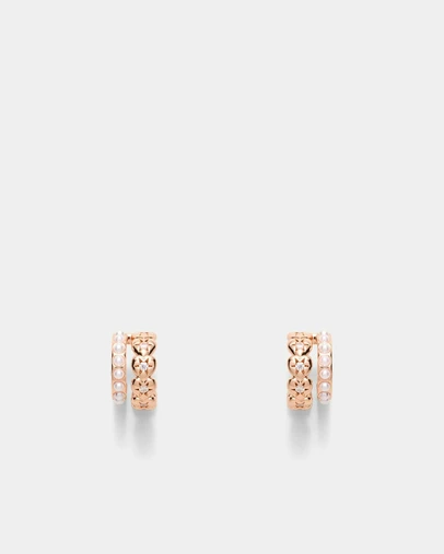 MIMCO - Westlyn Heart Duo Hoop Earrings
