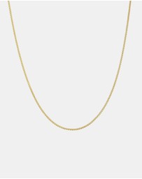 Ania Haie - Ania Haie Gold Flat S Link Chain Necklace