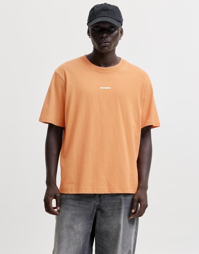 Jack & Jones - Jcoclub Back Script SS Crew Neck Tee