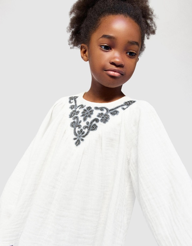 M.N.G - Collar Blouse - Babies-Kids