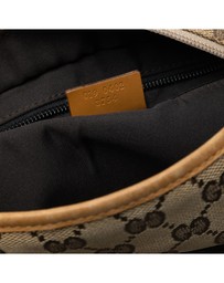 Pre-Loved by Azura Reborn - Pre-Loved GG Canvas Web Shoulder Bag