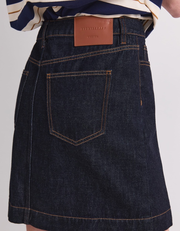 Sportscraft - Simmi Denim Wrap Skirt
