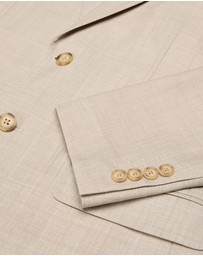 Politix - Wool Blend Regular Stretch Premium Tailored Jacket