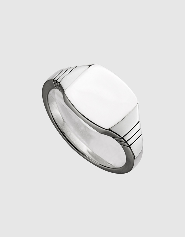 Najo - Quadris Men's Silver Ring