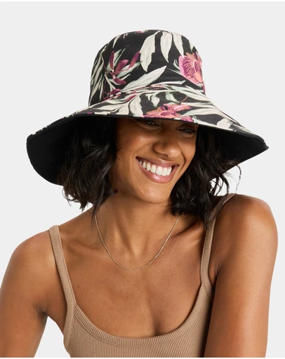 Roxy - Womens Left Side Bucket Hat