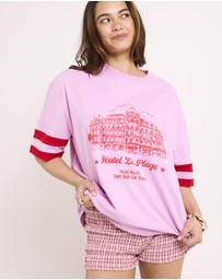 Subtitled - Getaway Stripe Short Sleeve T-Shirt