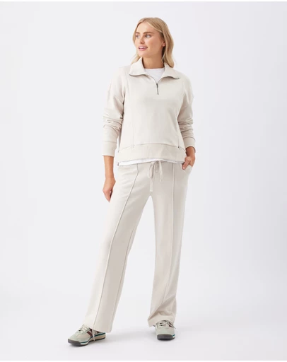 Ripe Maternity - Terry Wide Leg Jogger