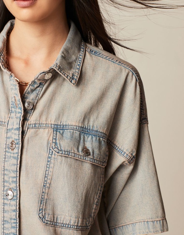 NEXT - Short Sleeve Denim Shirt
