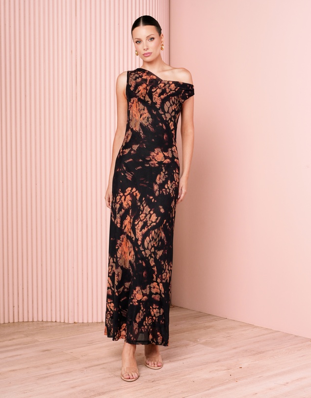 Azzurielle - Verney Off Shoulder Maxi Dress