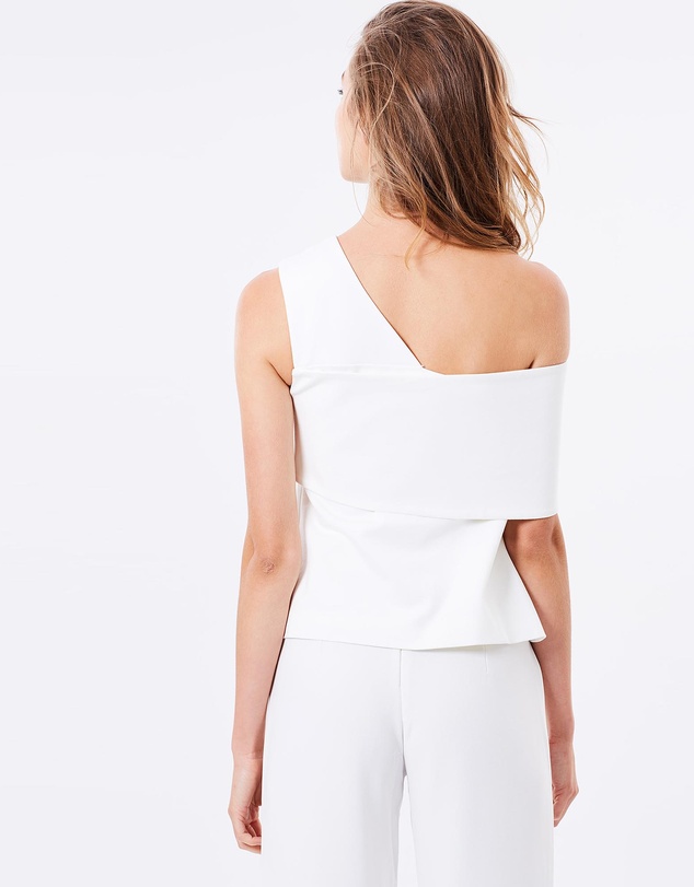 FRIEND of AUDREY - Glitters N' Gold Off-The-Shoulder Top