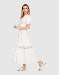 Belle & Bloom - Summer Breeze Lace Midi Dress