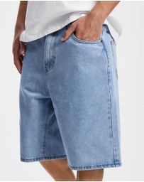 S Double - Denim Standard Shorts