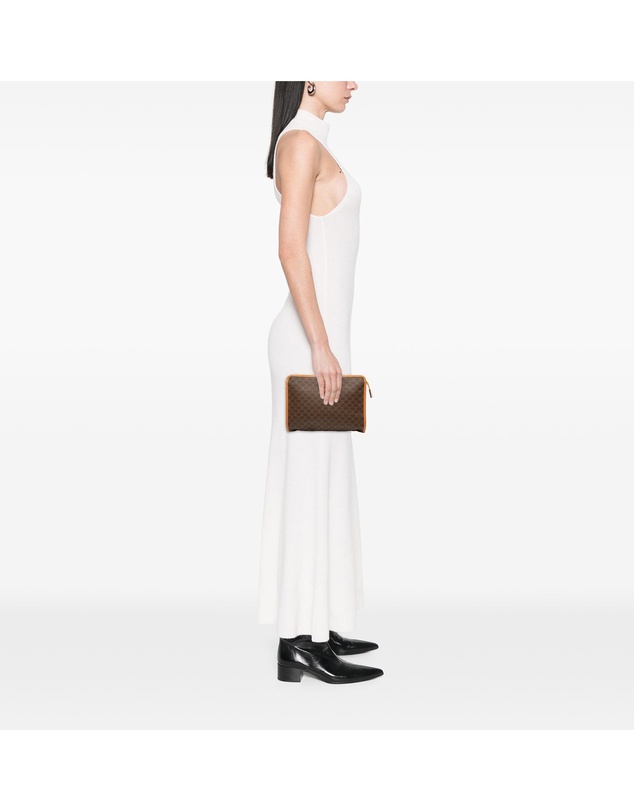 Pre-Loved by Azura Reborn - Pre-Loved Macadam Coated Canvas Clutch