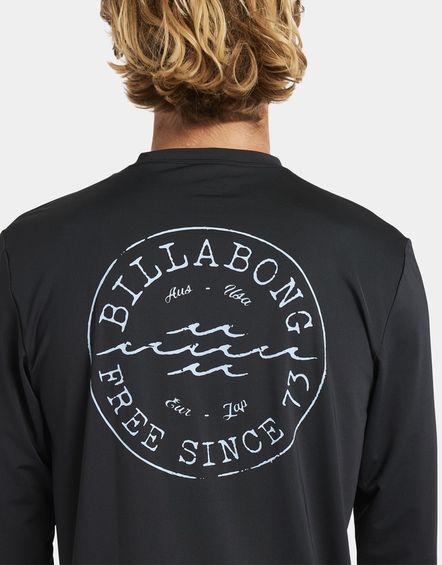 Billabong - Mens Big Wave Daz Long Sleeve Rash Vest