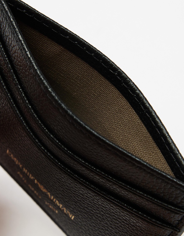 Emporio Armani - Tumbled Leather Card Holder