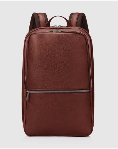 Samsonite - Sam Classic Leather Slim Backpack