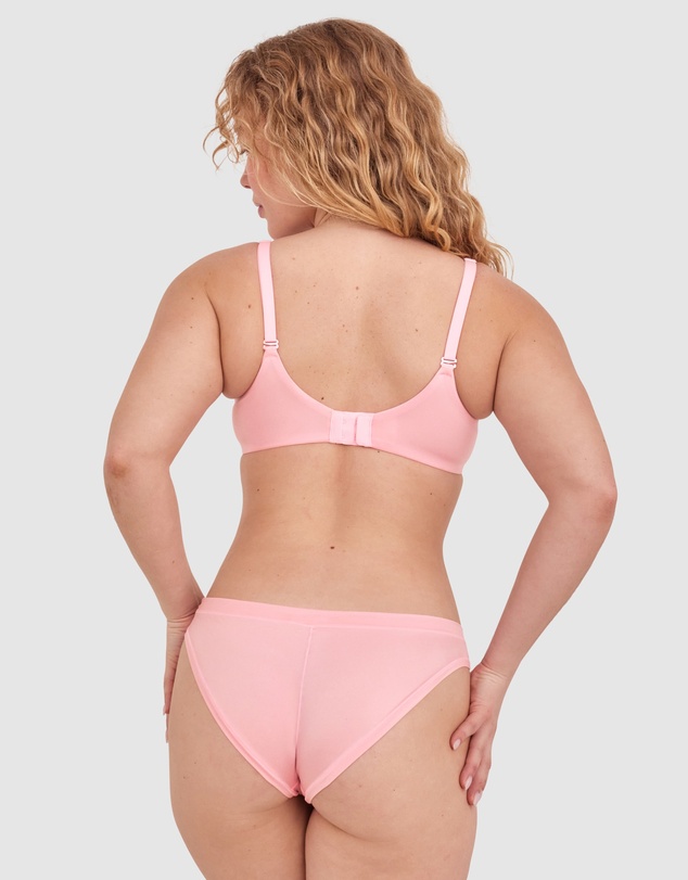 Bras N Things - Body Bliss Brazilian Knicker-Pink