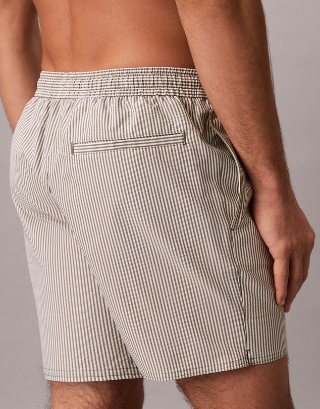 Calvin Klein - Icon Seersucker Swim Shorts