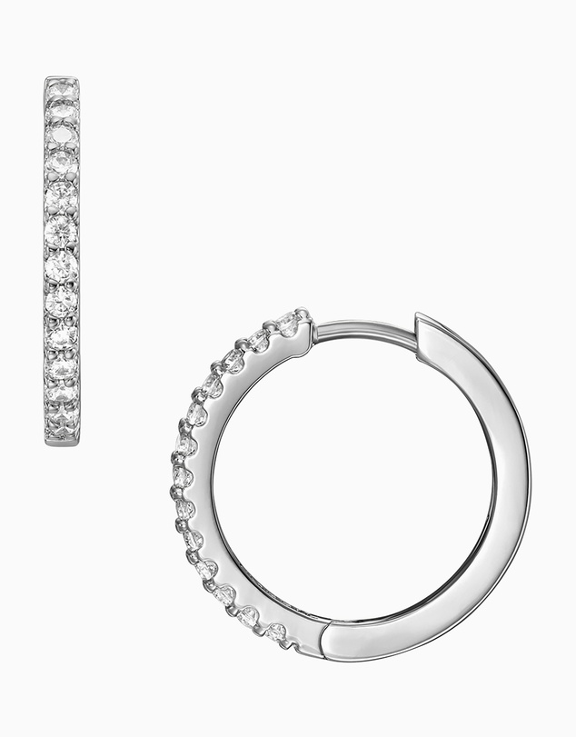 Fossil - Ellis Silver Tone Earring