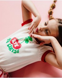 Rock Your Kid - Billie Ringer Tee - Kids-Teens