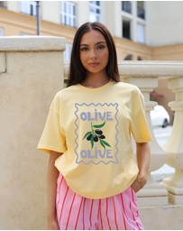 Vacancy Co - Olive You Tee