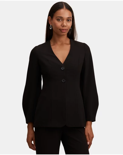Forever New - Lizzie Collarless Blazer
