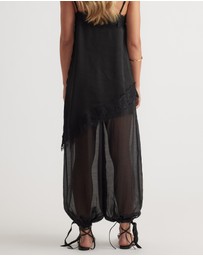 Decjuba - Tina Textured Balloon Pants