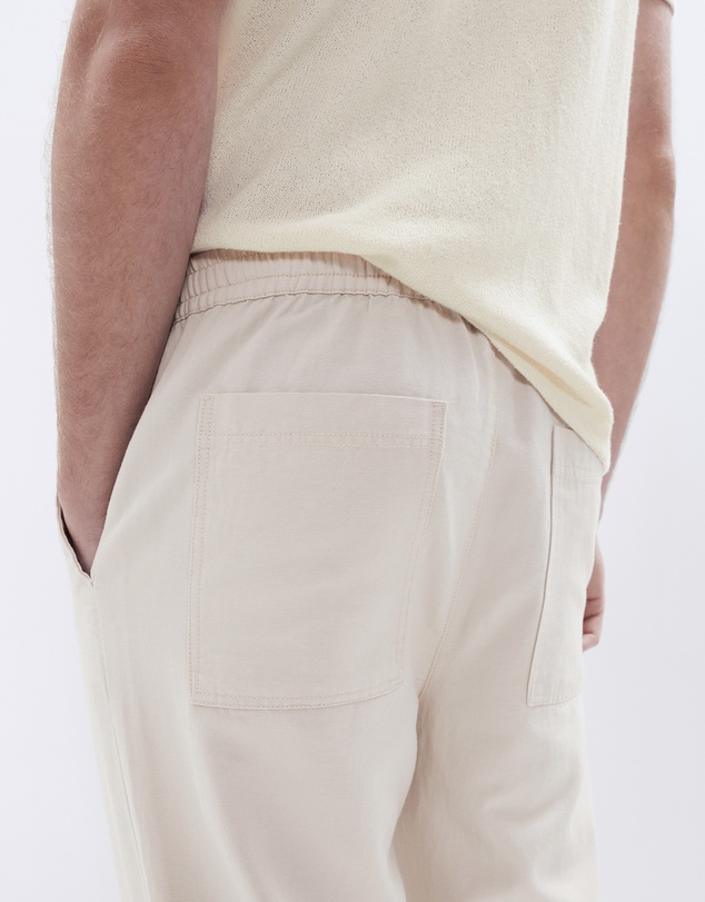 UNISON - Canvas Relaxed Fit Pant