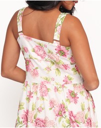Petal & Pup - Tullia Maxi Dress - Pink Floral