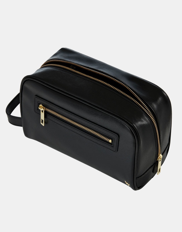 Wolf - Wolf W Logo Washbag Black