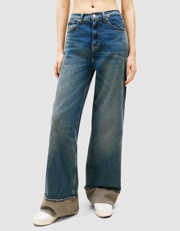 Tommy Jeans - Claire Highrise Wide Leg Turn Jeans