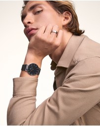 Daniel Wellington - Classic 40mm Sterling Piano Brushed Onyx