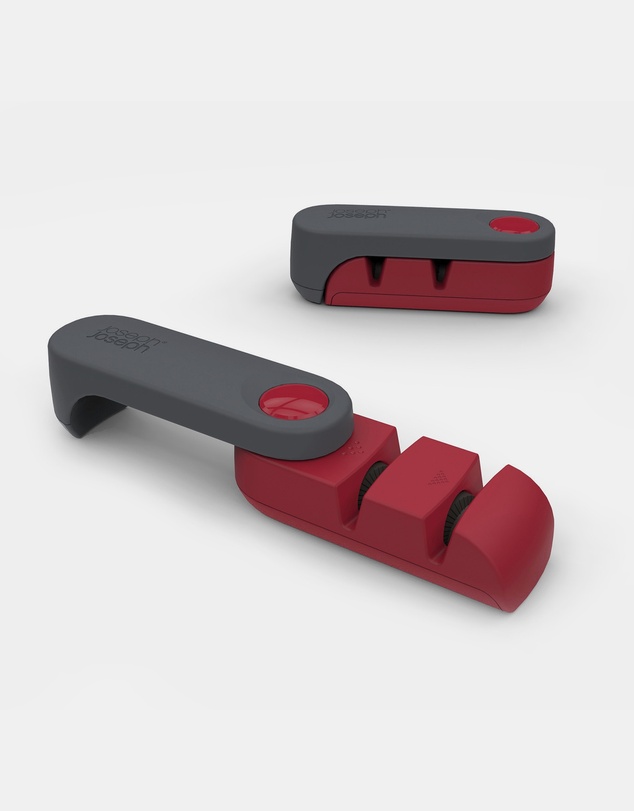 Joseph Joseph - Rota™ Folding Knives Sharpener and Honer (Red)