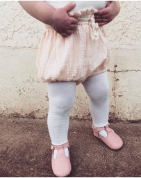 WITH LOVE FOR KIDS - Cotton Muslin Paperbag Shorts - Babies - Kids