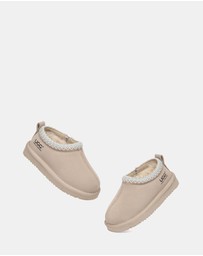 EVERAU - Australian Shepherd Ugg Tay Kids Cow Suede Upper House Shoes