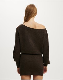 Cotton On - Luxe Cinched Mini Dress