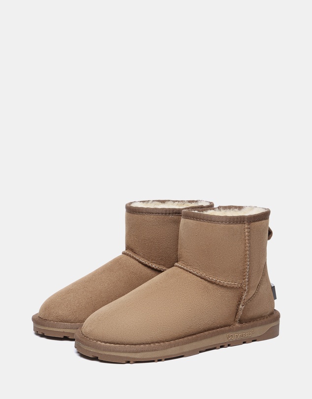 EVERAU - EverAU Ugg Mini Classic Double Faced Sheepskin Upper UGG Boots