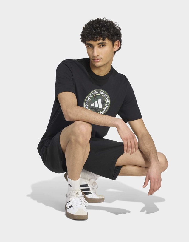adidas Sportswear - CAMO CIRCLE GRAPHIC T-SHIRT Mens