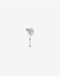 Michael Hill - Cubic Zirconia Vine Open Ring in Sterling Silver
