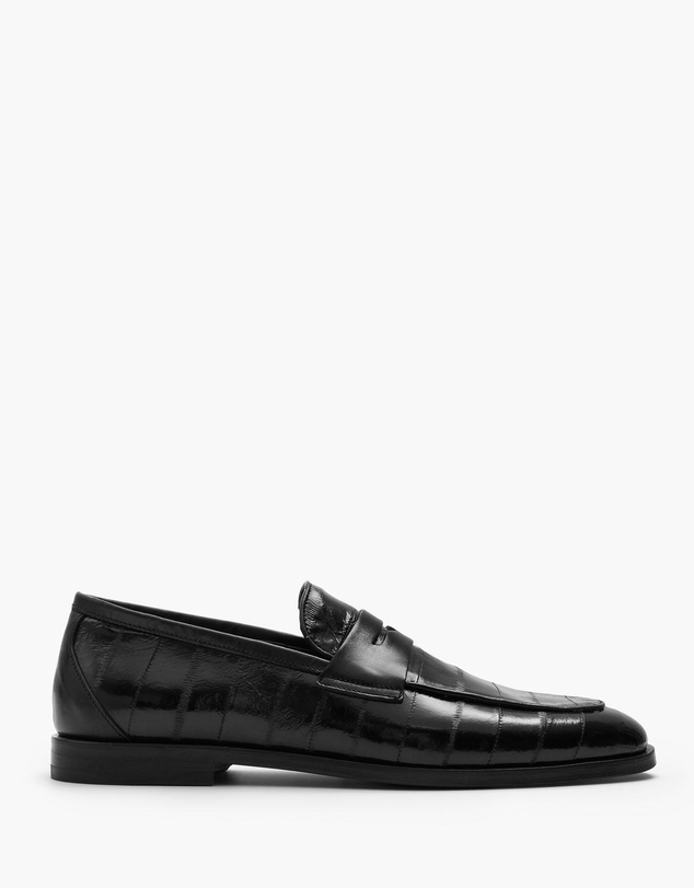 Aquila - D'ORO Collection - Caine Eel Penny Loafers