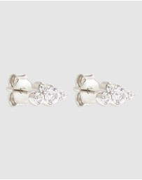 By Charlotte - Mist Stud Earrings