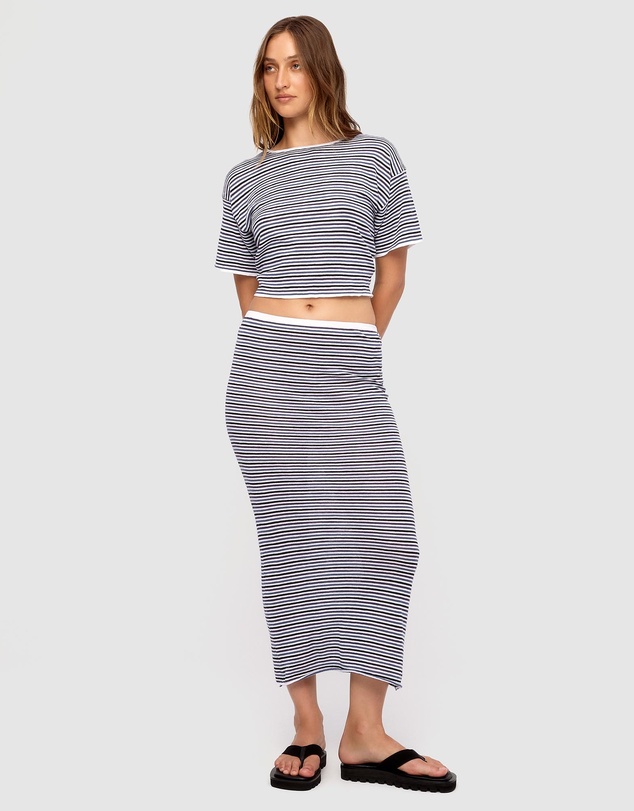 Zulu & Zephyr - Knit Tie Tee