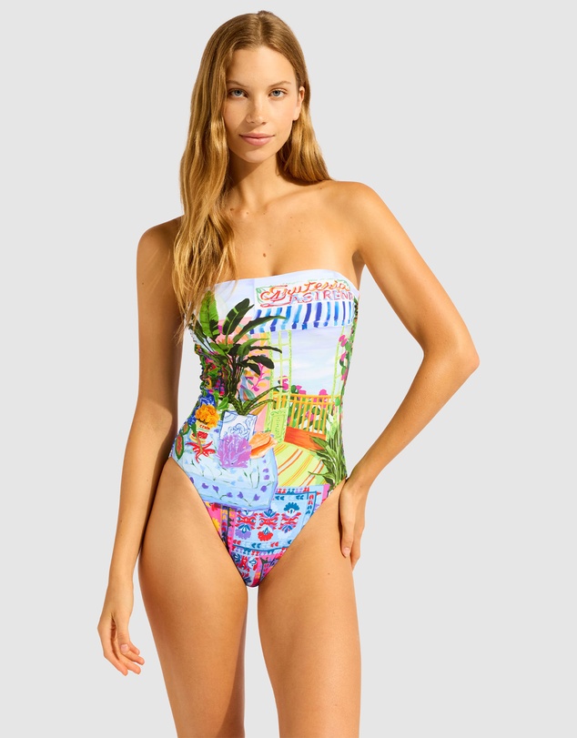 Seafolly - La Boca DD Bandeau One Piece Swimsuit